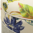 Yolanda - Round Upholstered Accent Ottoman by HouseOfZazla