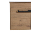 30 Inch Bathroom Vanity With Sink, Freestanding Bathroom Vanity or Floating is Optional Conversion 30x18-00330IMO-1(KD-Packing)