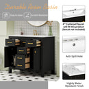 Bathroom Vanity With Sink Combo Set, Modern Bathroom Cabinet With 4 Drawers by Unique Piece Furniture