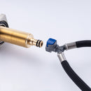 8 inch Widespread Bathroom Faucet Matte Black Bathroom Faucets for Sink 3 Hole Brass 2 Handle Lavatory Square Faucet Modern rv Bathroom Faucets