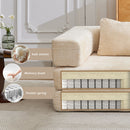 Convertible Floor Sofa Bed, Boneless Modular Sectional Sofa For Living Room by Unique Piece Furniture
