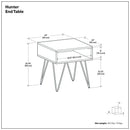 Hunter - End Table - Wood by HouseOfZazla