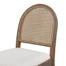 Panama - Curved Cane Side Dining Chair (Set of 2) by HouseOfZazla