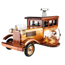 Old Fashioned Car Whiskey Decanter Set, 750ml Decanter Spigot
