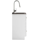 Lawrence - Laundry Cabinet With Faucet And Stainless Steel Sink by Unique Piece Furniture