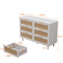 6 Drawer Storage Modern Cabinet For Bedroom by Unique Piece Furniture