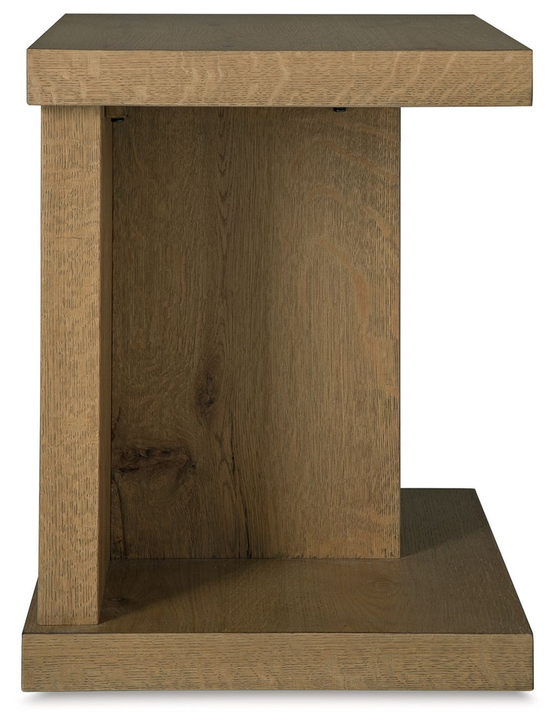 Brinstead - Chair Side End Table - Light Brown, photo 2 of 7