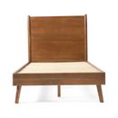 Cohron Solid Wood Platform Bed (Twin Bed) by HouseOfZazla