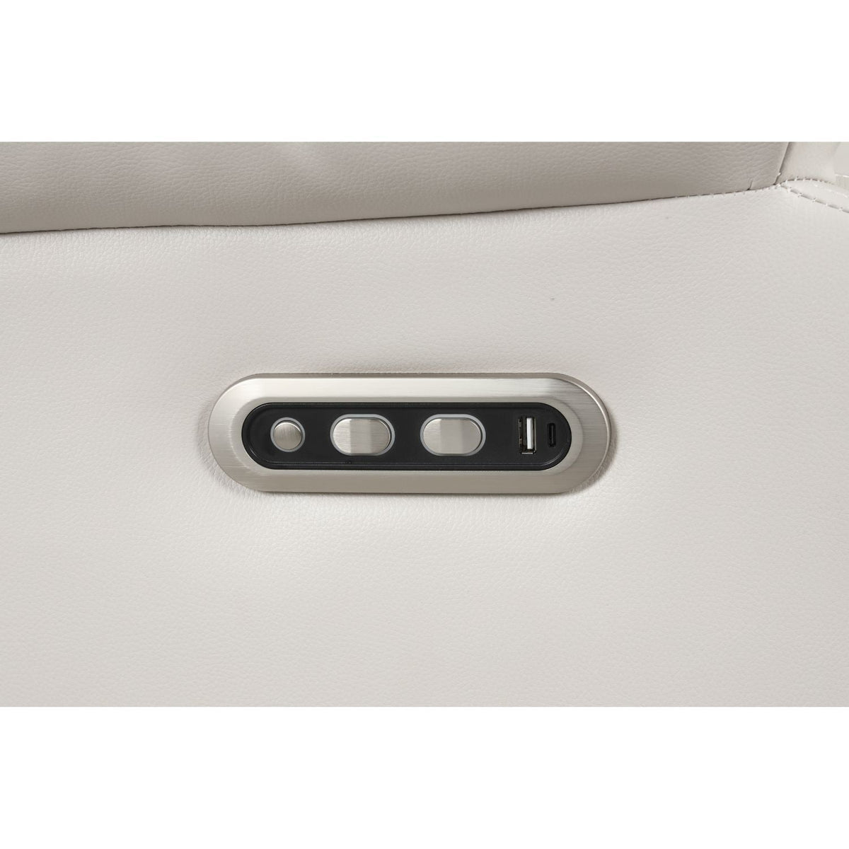 Lacrosse - Power Reclining Sectional Sofa & Bluetooth Speakers, LED Lights, Console Storage, Cup Holders And USB Charging - Beige, photo 2 of 8