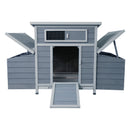 Large Chicken Coop Outdoor Hen House & Dual Nesting Boxes by HouseOfZazla