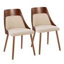 Anabelle - Mid-Century Modern Chair (Set of 2) by HouseOfZazla