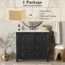 Bathroom Vanity Organizer With Sink, Combo Cabinet Set, Bathroom Storage Cabinet by HouseOfZazla