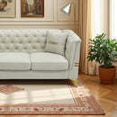 FX-P83-2PC Modern Velvet Upholstered Sofa Set of 2 by HouseOfZazla