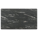 Crestmont 78-inch Extension Dining Table Black Faux Marble