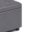 Cosmopolitan - Upholstered Storage Ottoman by Unique Piece Furniture