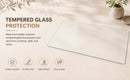 Clear Tempered Glass Table Mat - 20X32 Inch