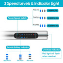 Electric Engraving Pen with 33Pcs Burr Bits 5Pcs Stencils 3 Gears Speed Rechargeable Cordless Professional Engraver Etching Machine For Jewelry Glass