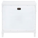 Gracemont 3-drawer Bedroom Nightstand Bedside Table White