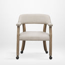 Monroe - Dining And Game Chair - Beige by HouseOfZazla