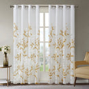 Burnout Printed Curtain Panel (Only 1 Pc Panel)