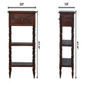 Turned Legs Side Table by HouseOfZazla
