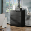 Lateral File Cabinet, Heavy Duty Filing Holds Letter/Legal/A4 Files by HouseOfZazla