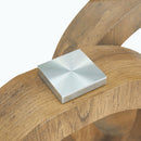 Contemporary Style Glass Top Coffee Table by HouseOfZazla