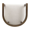 Modern Rubberwood Counter Stool Set With Upholstered Seats by HouseOfZazla