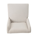 Modern Wingback Dining Chair (Set of 2) With Upholstered - Ivory by HouseOfZazla