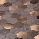 Gold 11x11 Honed Hexagon PVC Peel & Stick Tile (10 pack, 8.79 sq ft/case)