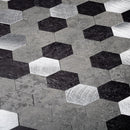 Silver 11x11 Honed Hexagon PVC Peel & Stick Tile (10 pack, 8.79 sq ft/case)