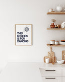 This kitchen is for dancing