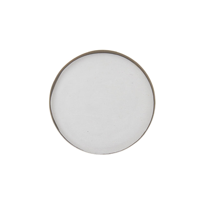 6" Gilded Glass Coaster for Medium Round Botanical Candles