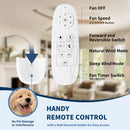 Low Profile Flush Ceiling Fan Without Light - Matte White / White by HouseOfZazla