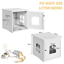 Side Table Nightstand Decorative Cat House by LJGDeals