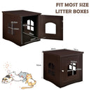 Side Table Nightstand Decorative Cat House by LJGDeals