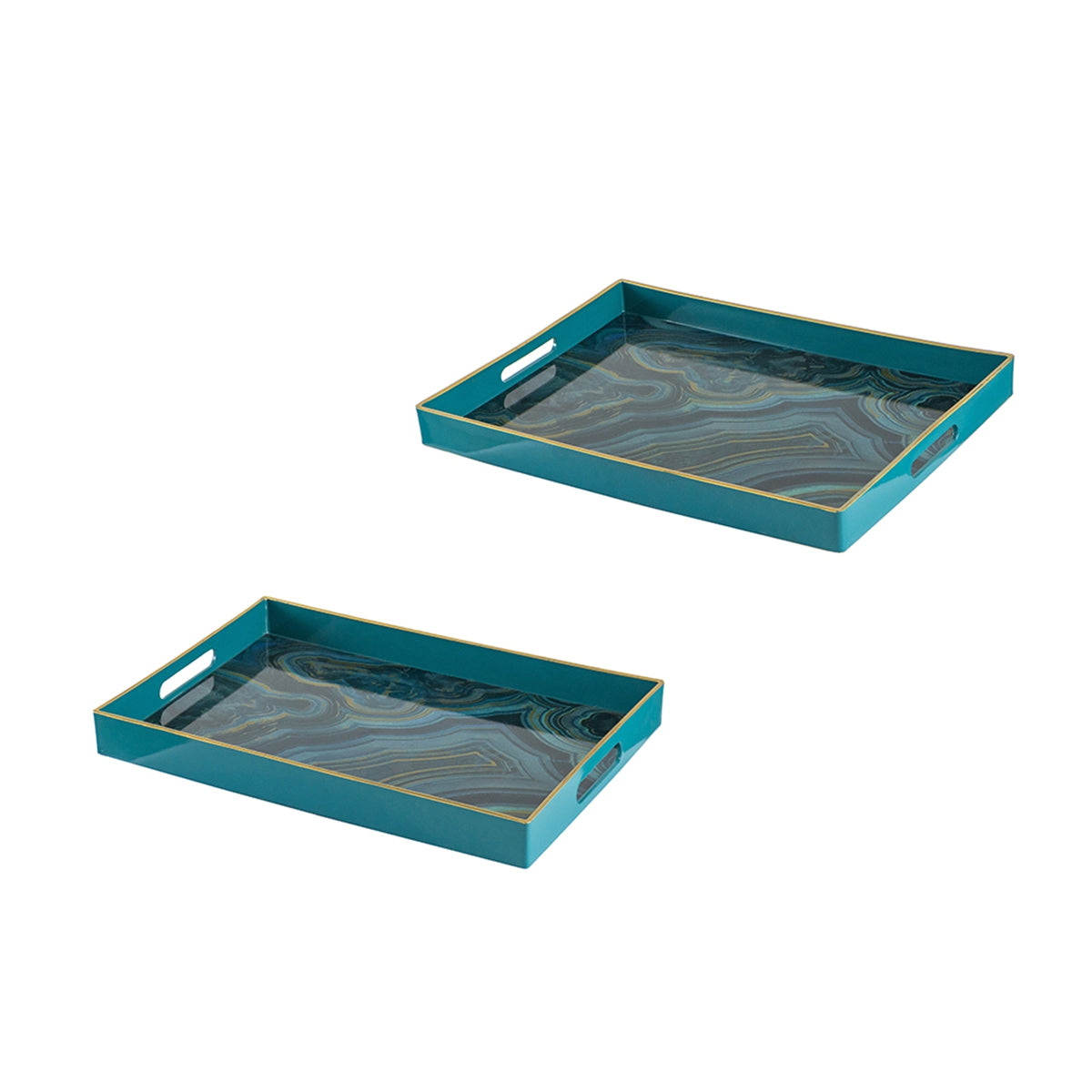 S/2 Effra Rectangular Trays, photo 4 of 10