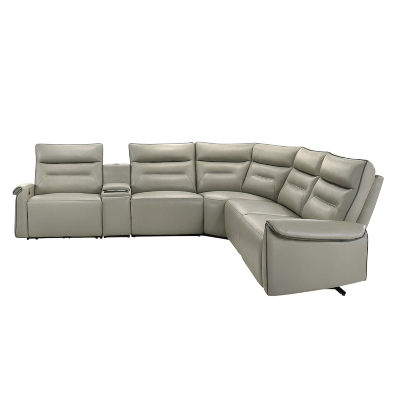 Jayke - Power Motion Sectional Sofa - Light Gray, photo 2 of 6