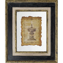Lucian - Framed Antiqued Sculpture Print by HouseOfZazla