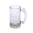 Glass Pint Tankard by creativegiftsdirect