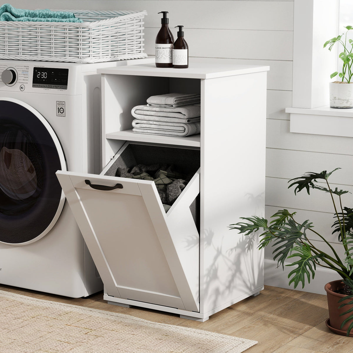 Laundry Cabinet with 1 Removable Liner Bag, photo 3 of 10