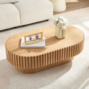 43.7 Inch Modern Handcrafted Drum Coffee Table by HouseOfZazla