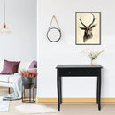Writing Desk 2-Tier Vanity Desk Computer Desk with 4 Drawers by LJGDeals
