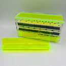 Acrylic Domino Set With Matching Racks