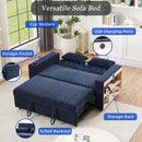 Pull-Out Sofa Bed Convertible Couch With Adjustable Backrest For Living Room by HouseOfZazla