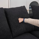 133'' Modular U-Shaped Sectional Compression Sofa