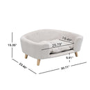 Elevated Dog Bed Frame for Small Dogs by HouseOfZazla