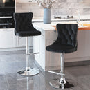 Swivel Adjustable Height Barstools Set of 2 by HouseOfZazla