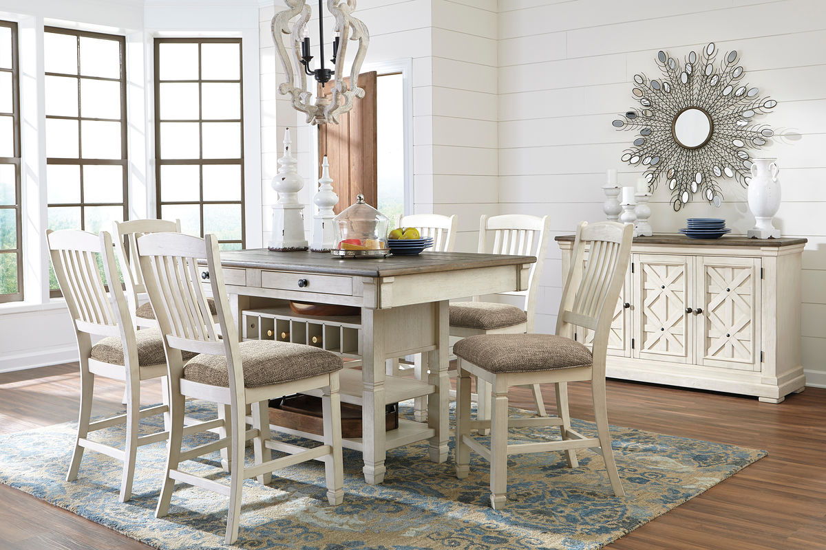 Bolanburg - Rectangular Counter Table Set, photo 2 of 11