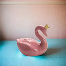 Ceramic Swan with Crown Bank by creativegiftsdirect